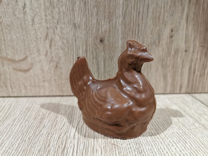 Poule en chocolat au lait 40g