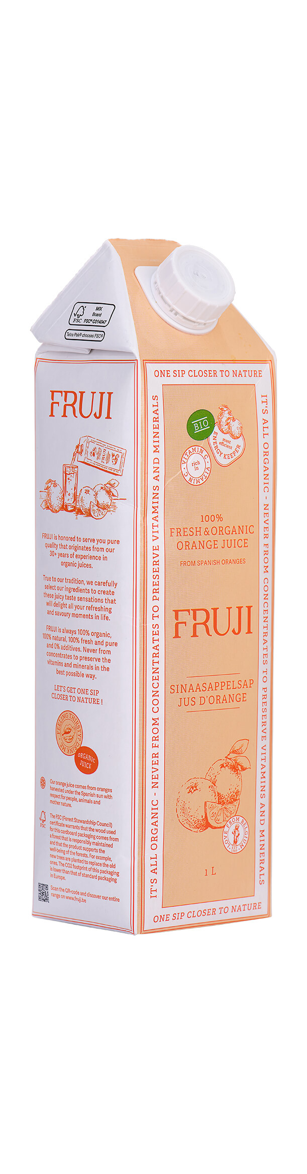 Jus d'orange Bio